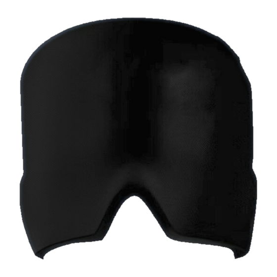 Cryovelle Cooling Therapy Mask — Midnight Black